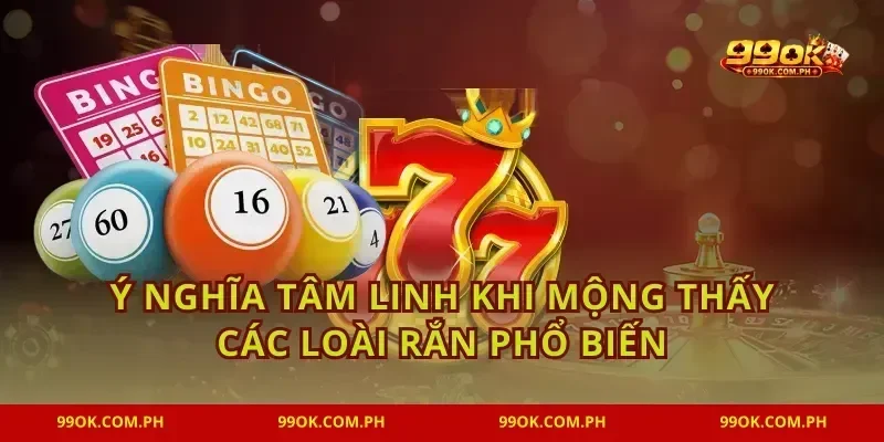 Ý nghĩa tâm linh khi mộng thấy các loài rắn phổ biến