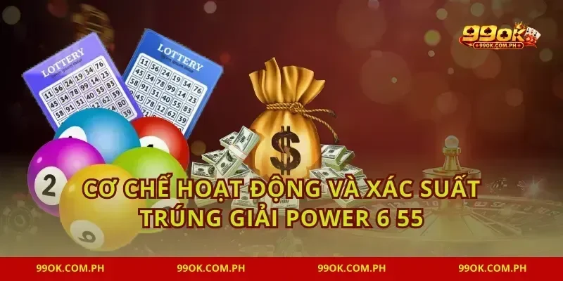 Cơ chế hoạt động và xác suất trúng giải Power 6 55